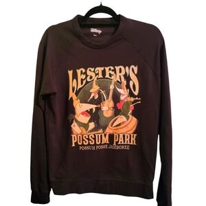 Disney Sweatshirt Disney's Possum Park Retro Style Hot Topic